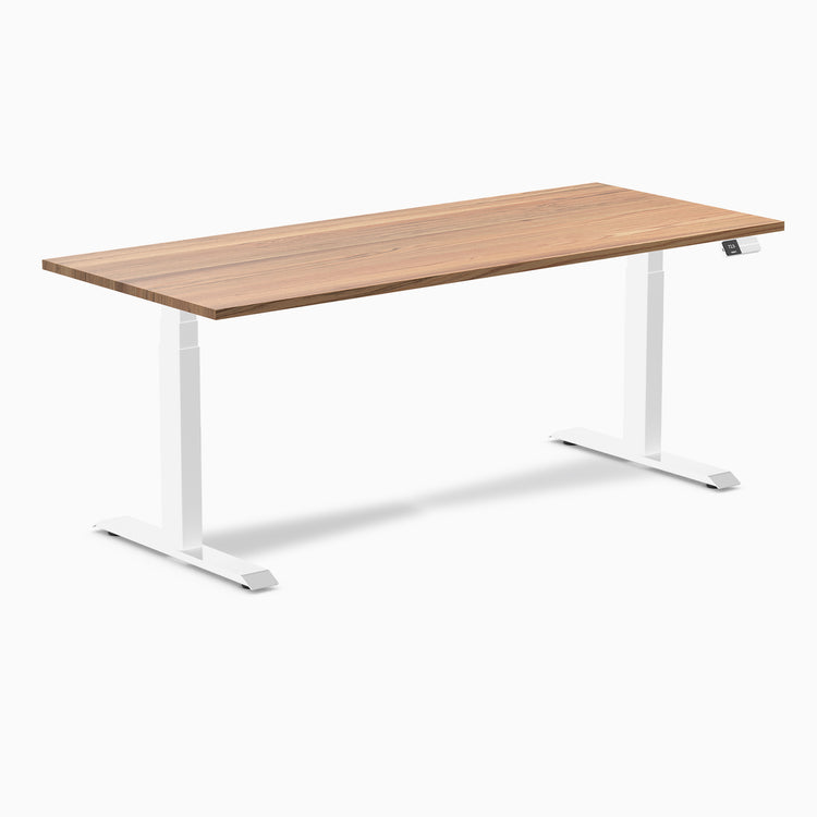 Electric Standing Desk Hardwood Red Oak - Desky