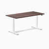 Almost Perfect Desky Dual Softwood Sit Stand Desk-Rustic Pine Desky®