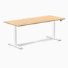 Electric Dual melamine sit stand desk sublime desktop - Desky