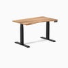 Electric dual ergo edge standing desk tiger bamboo- Desky