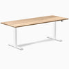 Electric Standing Desk Hardwood White Oak - Desky