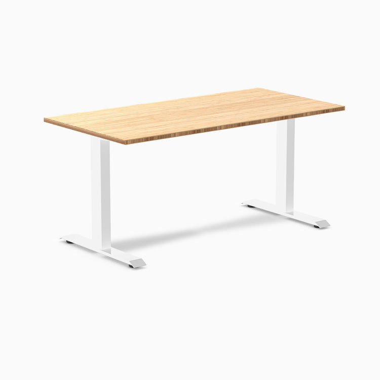 Desky Zero fixed Bamboo Office Desk Bamboo -Desky®