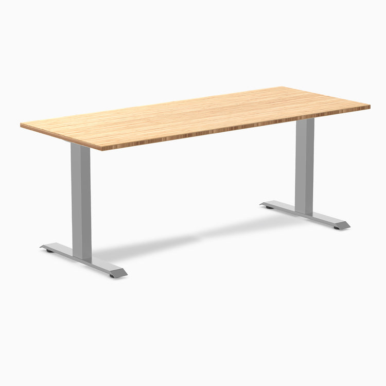 Desky Zero fixed Bamboo Office Desk Bamboo -Desky®