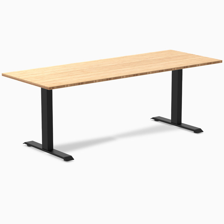 Desky Zero fixed Bamboo Office Desk Bamboo -Desky®