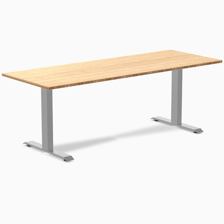 Desky Zero fixed Bamboo Office Desk Bamboo -Desky®