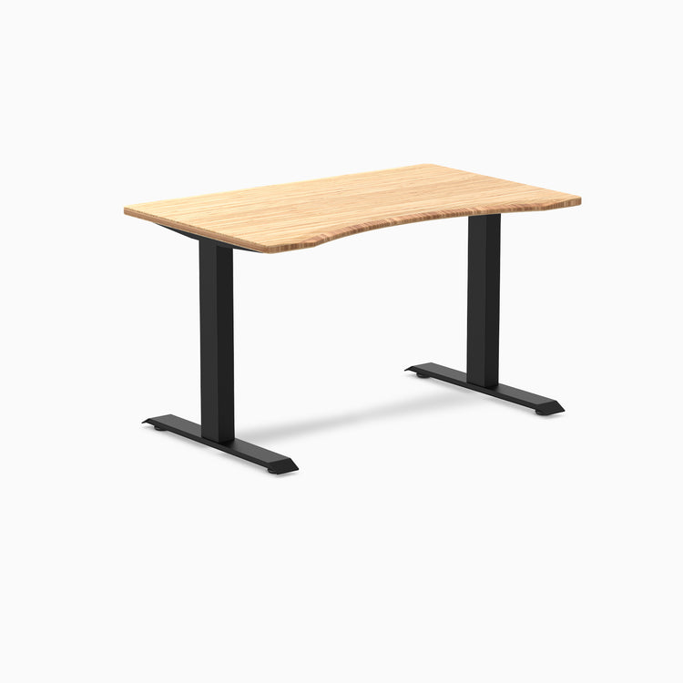 Zero ergo bamboo fixed office desk - Desky