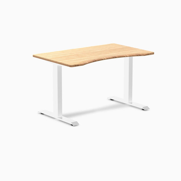 Zero ergo bamboo fixed office desk - Desky