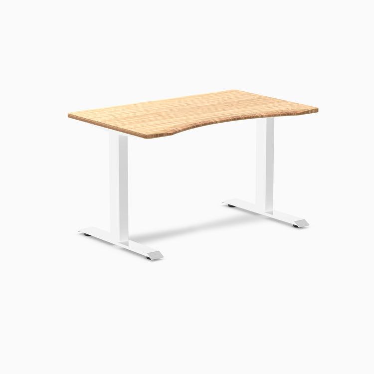 Zero ergo bamboo fixed office desk - Desky