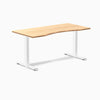 Zero ergo bamboo fixed office desk - Desky