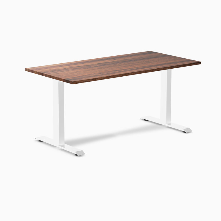 Desky zero hardwood walnut fixed office desk