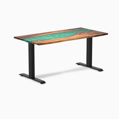 Desky Zero Resin Hardwood Office Desk-Desky® Australia