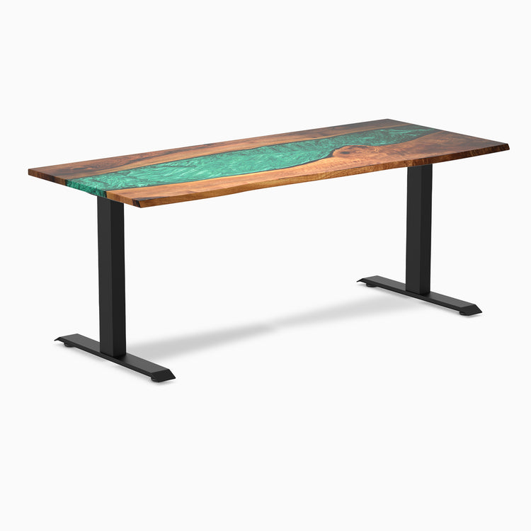 Desky Zero Resin Hardwood Office Desk