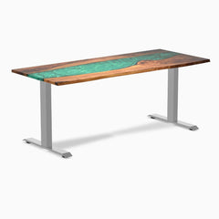 Desky Zero Resin Hardwood Office Desk-Desky® Australia