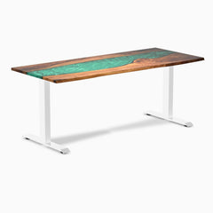 Desky Zero Resin Hardwood Office Desk-Desky® Australia