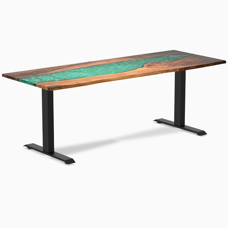 Desky Zero Resin Hardwood Office Desk