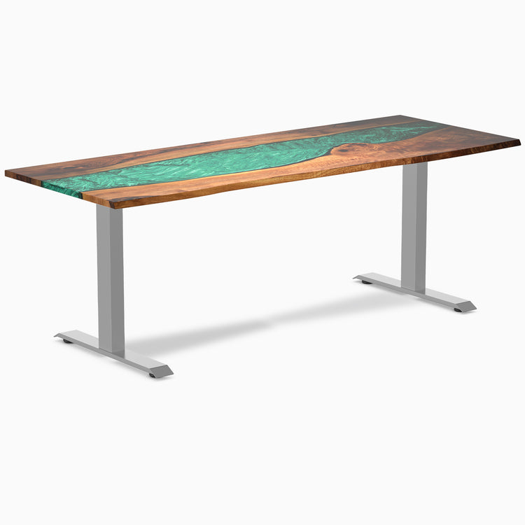 Desky Zero Resin Hardwood Office Desk