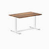 Desky zero pheasantwood fixed office desk