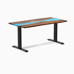 Desky Zero Resin Hardwood Office Desk-Desky® Australia