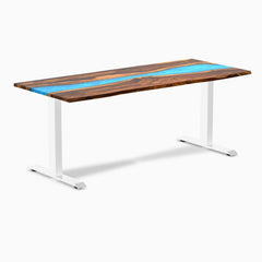 Desky Zero Resin Hardwood Office Desk-Desky® Australia
