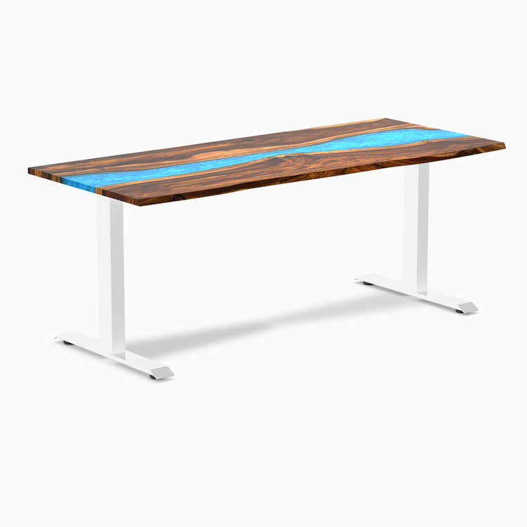 Desky Zero Resin Hardwood Office Desk