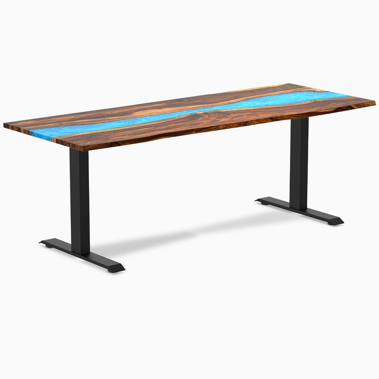 Desky Zero Resin Hardwood Office Desk