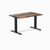 Almost Perfect Desky Dual Resin Hardwood Sit Stand Desk-Pheasantwood Navy Desky®