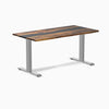 Almost Perfect Desky Dual Resin Hardwood Sit Stand Desk-Pheasantwood Navy Desky®