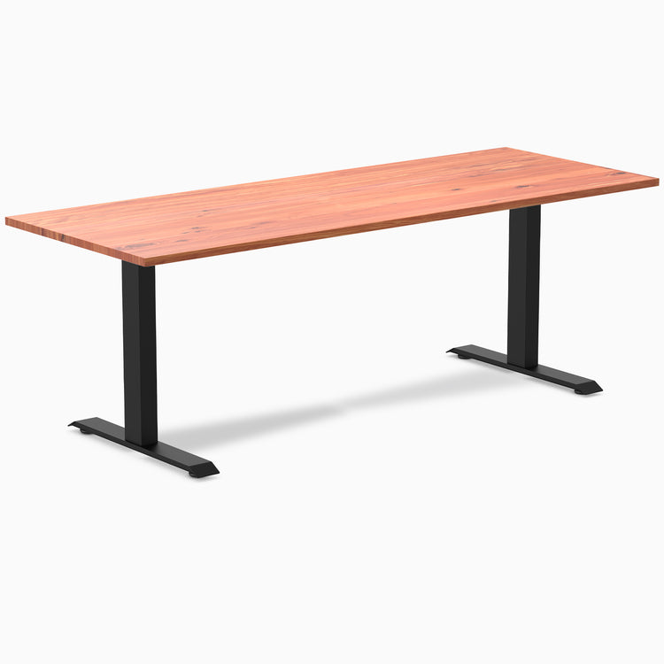 Zero softwood red cedar fixed office desk - Desky