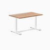 Desky zero hardwood red oak fixed office desk