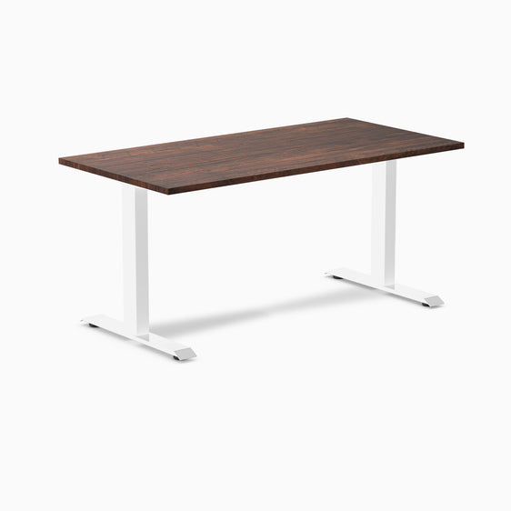 softwood rustic pine fixed office desk