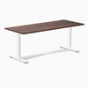 Zero softwood rustic pine fixed office desk - Desky