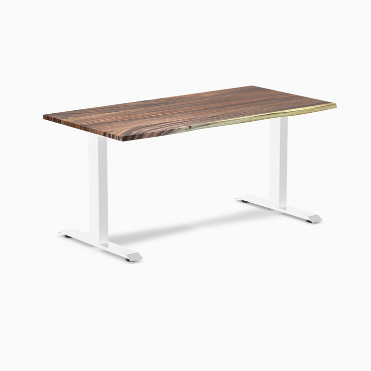 Desky zero hardwood saman fixed office desk