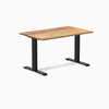 Desky zero hardwood teak fixed office desk