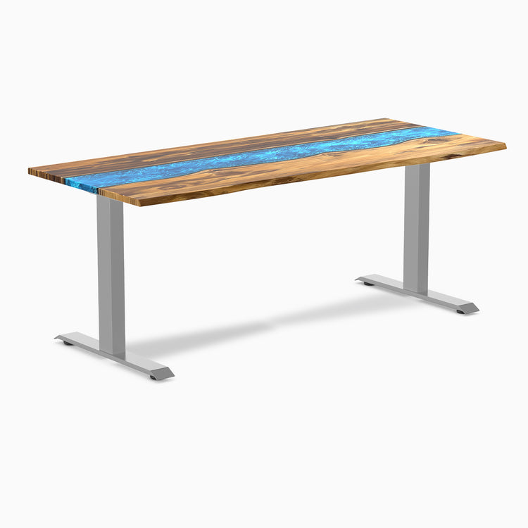 Desky Zero Resin Hardwood Office Desk