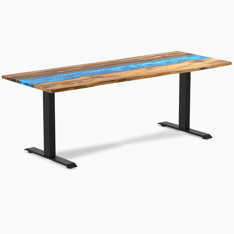 Desky Zero Resin Hardwood Office Desk