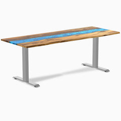 Desky Zero Resin Hardwood Office Desk-Desky® Australia