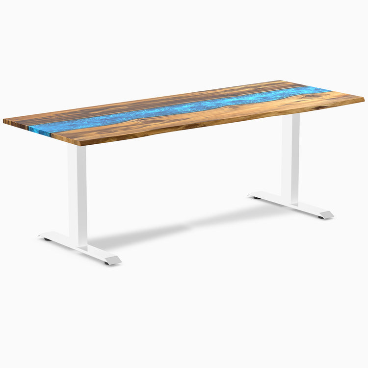 Desky Zero Resin Hardwood Office Desk