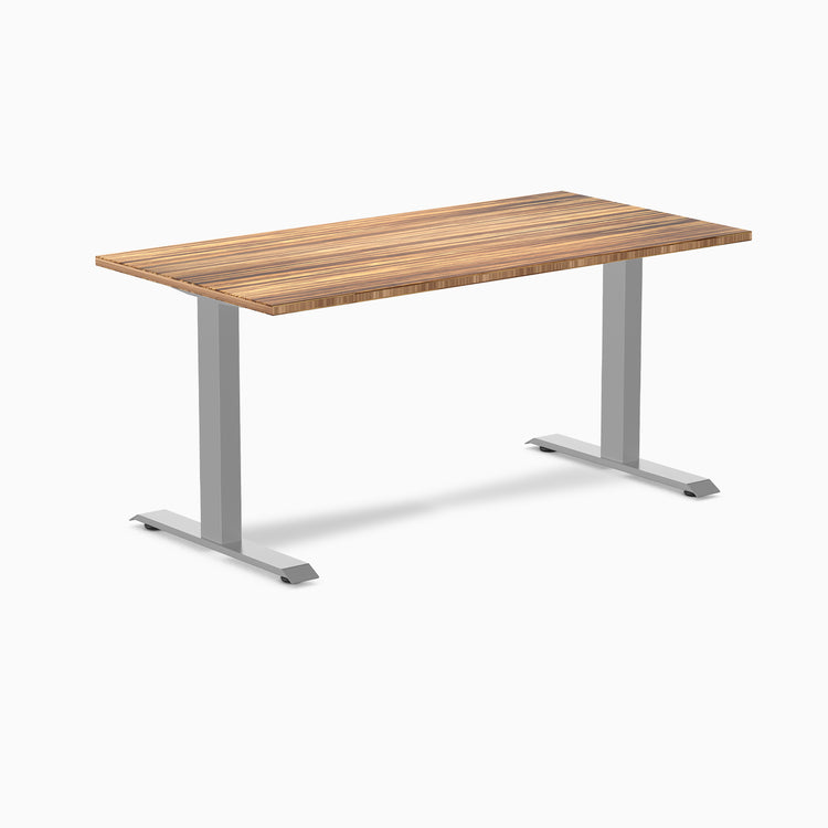 Desky Zero fixed Bamboo Office Desk tiger bamboo -Desky®