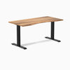 Zero ergo tiger bamboo fixed office desk - Desky