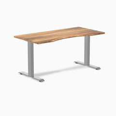 Zero ergo tiger bamboo fixed office desk - Desky