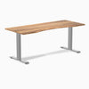 Zero ergo tiger bamboo fixed office desk - Desky