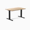 Desky zero hardwood white ash fixed office desk