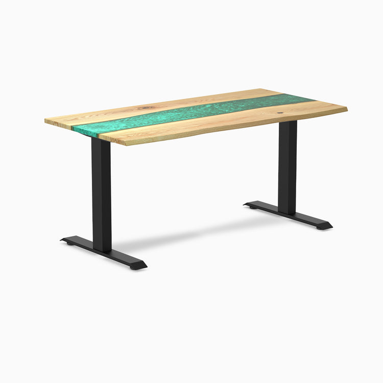 Desky Zero Resin Hardwood Office Desk