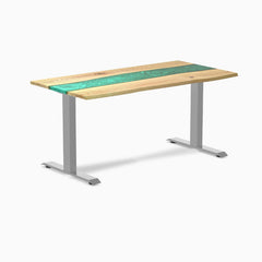 Desky Zero Resin Hardwood Office Desk-Desky® Australia