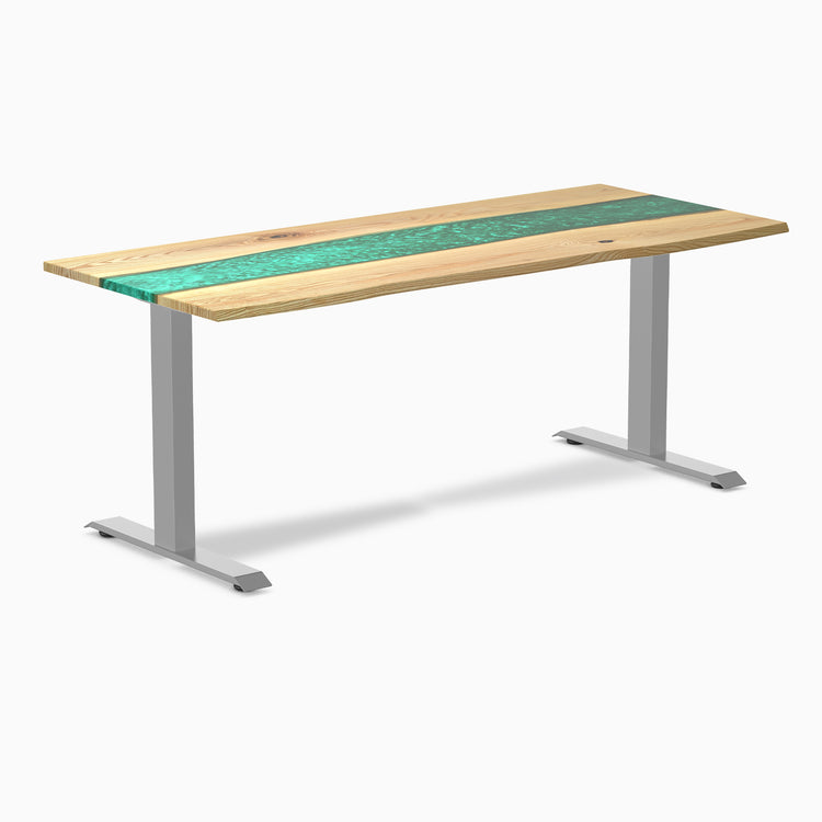 Desky Zero Resin Hardwood Office Desk