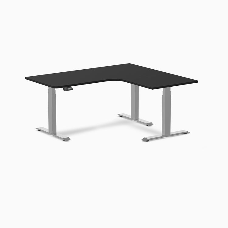 Sigma L-shape gaming desk grey - Desky