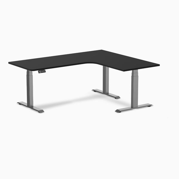 Desky Sigma L-Shape Gaming Desk-L Shape Desks-Desky-Space Grey-1800x1500mm-Left-Desky® Australia