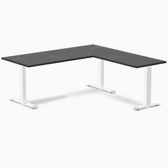 Desky Zero Hardwood L-Shape Office Desk-Desky® Australia
