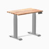 dual mini softwood standing desk acacia - Desky