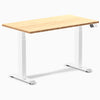 Electric dual mini bamboo standing desk bamboo - Desky